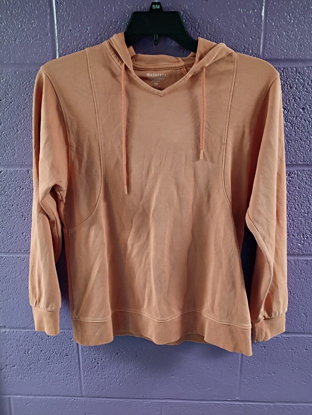 Athleta Peach Hoodie Pullover